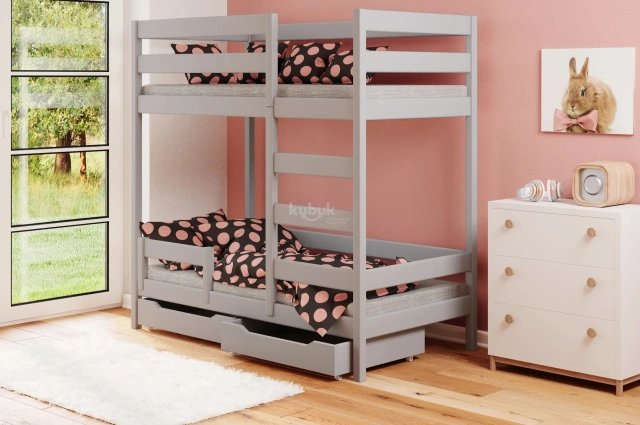 Etagenbett, Kinderbett VANESSA Plus Sofortlieferung - Kubuk Moebel