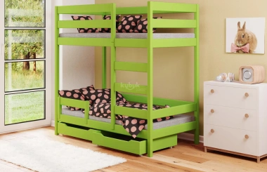 Etagenbett, Kinderbett VANESSA Plus Sofortlieferung - Kubuk Moebel