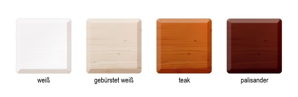 Hochbett, Kinderbett HUGO Sofortlieferung - Kubuk Moebel