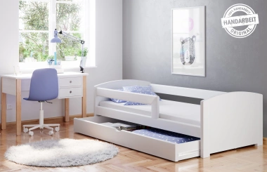 Einzelbett, Ausziehbett, Kinderbett aus massivem Fichtenholz TEDI - Kubuk Moebel Einzelbett, Ausziehbett, Kinderbett aus massivem Fichtenholz TEDI - Kubuk Moebel