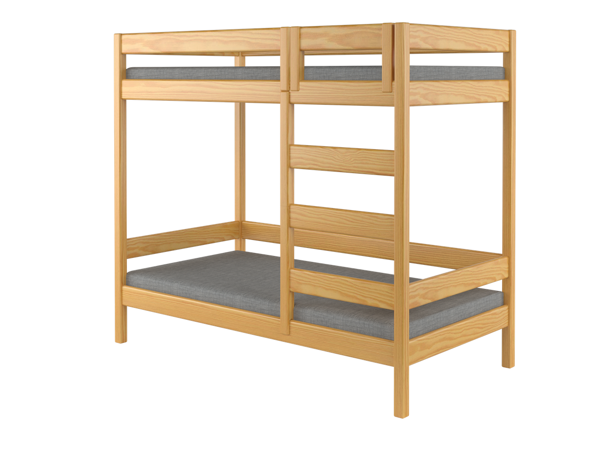 Etagenbett, Kinderbett TRIO, Massivholz, Sofortlieferung - Kubuk Moebel Etagenbett, Kinderbett TRIO, Massivholz, Sofortlieferung - Kubuk Moebel