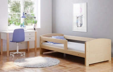 Einzelbett, Ausziehbett, Kinderbett aus massivem Fichtenholz TEDI - Kubuk Moebel Einzelbett, Ausziehbett, Kinderbett aus massivem Fichtenholz TEDI - Kubuk Moebel