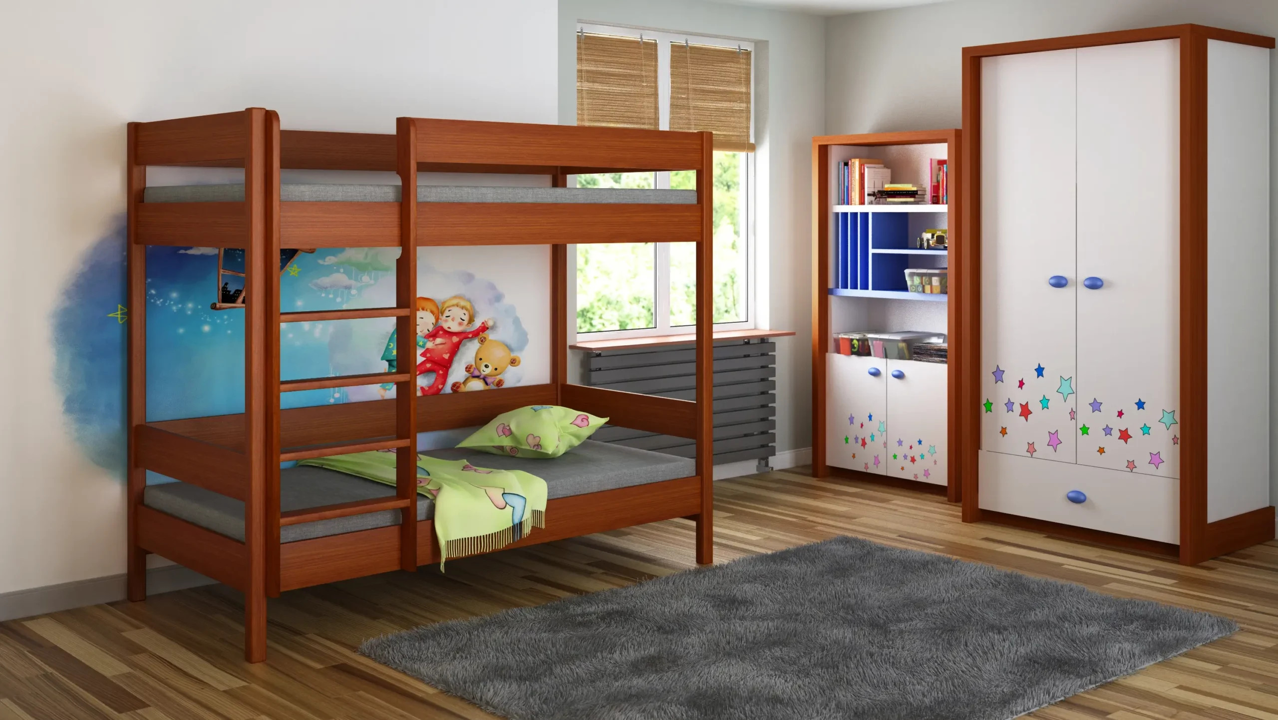 Etagenbett, Kinderbett DIEGO Sofortlieferung - Kubuk Moebel Etagenbett, Kinderbett DIEGO Sofortlieferung - Kubuk Moebel