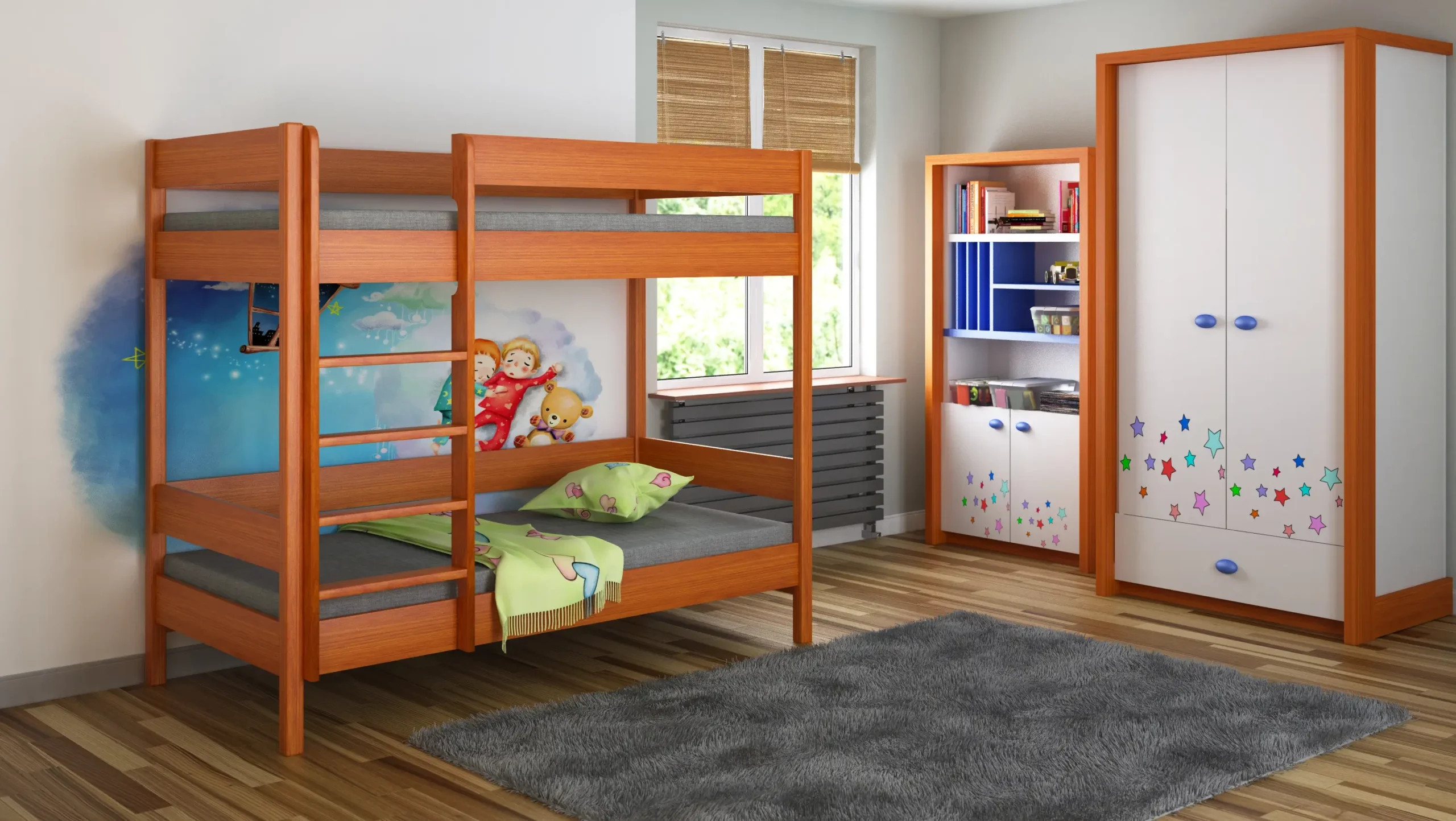 Etagenbett, Kinderbett DIEGO Sofortlieferung - Kubuk Moebel Etagenbett, Kinderbett DIEGO Sofortlieferung - Kubuk Moebel