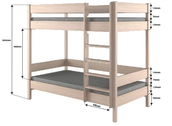 Etagenbett, Kinderbett DIEGO Sofortlieferung - Kubuk Moebel Etagenbett, Kinderbett DIEGO Sofortlieferung - Kubuk Moebel