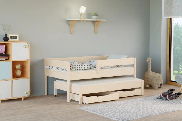 Ausziehbett, Kinderbett, Doppelbett Junior, Sofortlieferung - Kubuk Moebel Ausziehbett, Kinderbett, Doppelbett Junior, Sofortlieferung - Kubuk Moebel