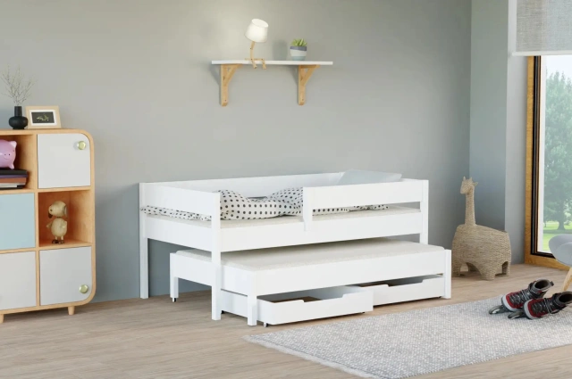 Ausziehbett, Kinderbett, Doppelbett Junior, Sofortlieferung - Kubuk Moebel Ausziehbett, Kinderbett, Doppelbett Junior, Sofortlieferung - Kubuk Moebel