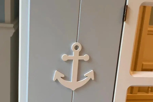 Kinderbett, Spielbett, Schiffbett Kapitän Hook - Kubuk Moebel