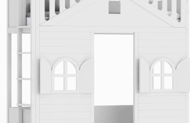 Hochbett, Kinderbett Oli - Kubuk Moebel