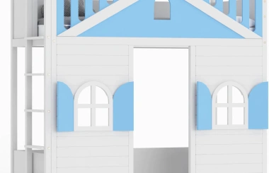 Hochbett, Kinderbett Oli - Kubuk Moebel