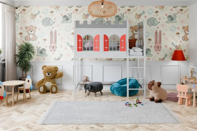 Hochbett, Spielbett RITTER ROST - Kubuk Moebel