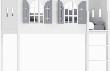 Hochbett, Spielbett RITTER ROST - Kubuk Moebel