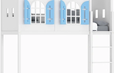 Hochbett, Spielbett RITTER ROST - Kubuk Moebel