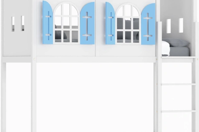 Hochbett, Spielbett RITTER ROST - Kubuk Moebel