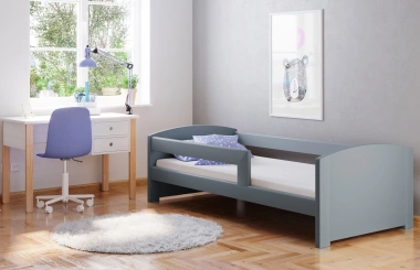 Einzelbett, Ausziehbett, Kinderbett aus massivem Fichtenholz TEDI - Kubuk Moebel Einzelbett, Ausziehbett, Kinderbett aus massivem Fichtenholz TEDI - Kubuk Moebel