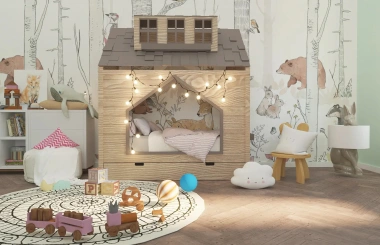 Hausbett, Spielbett COCO - Kubuk Moebel Hausbett, Spielbett COCO - Kubuk Moebel