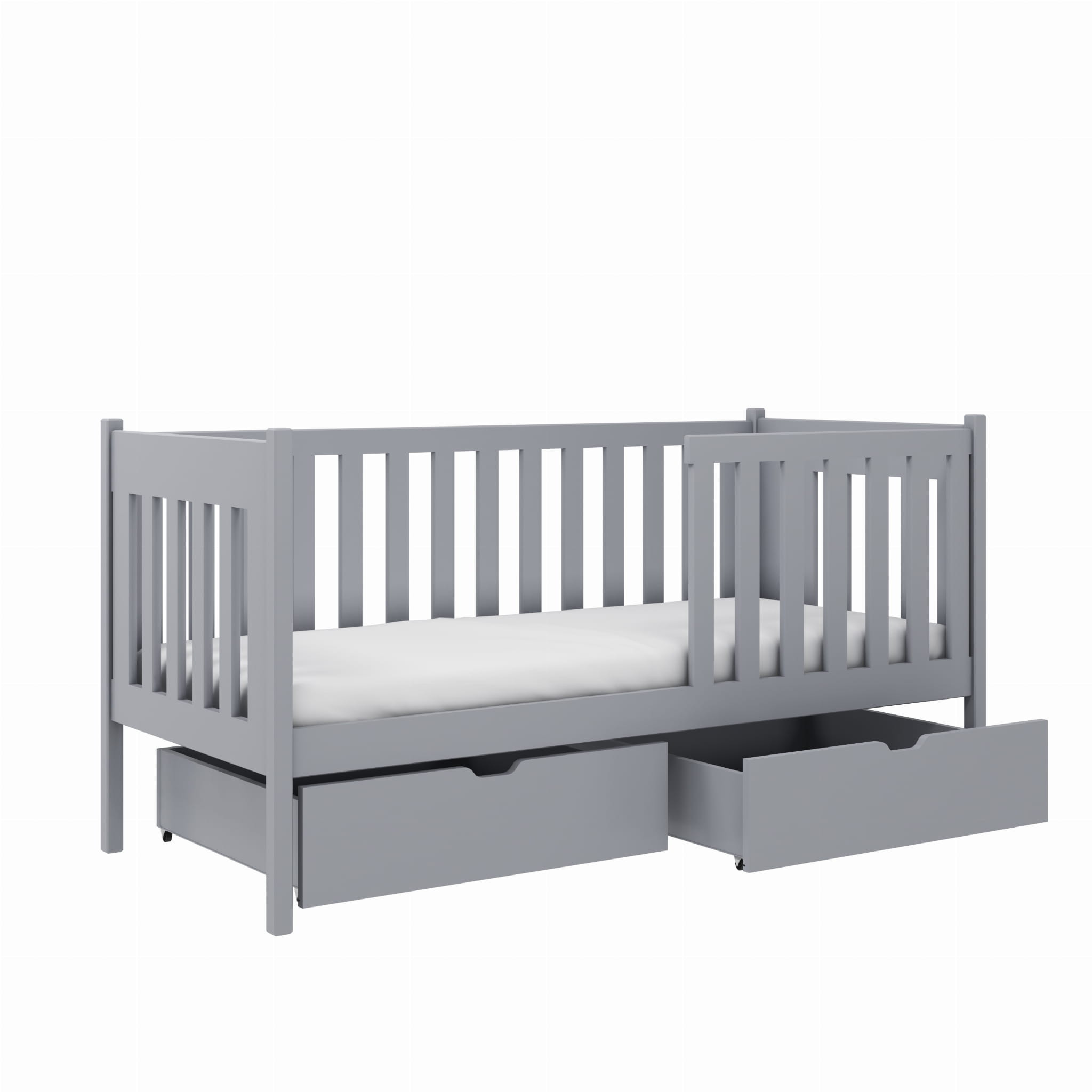 Einzelbett, Kinderbett ALICE mit Schubladen - Kubuk Moebel