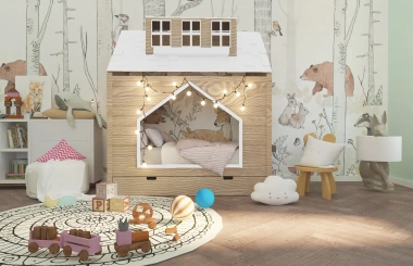 Hausbett, Spielbett COCO - Kubuk Moebel Hausbett, Spielbett COCO - Kubuk Moebel