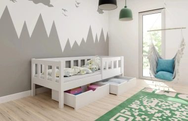 Einzelbett, Kinderbett MARK - Kubuk Moebel