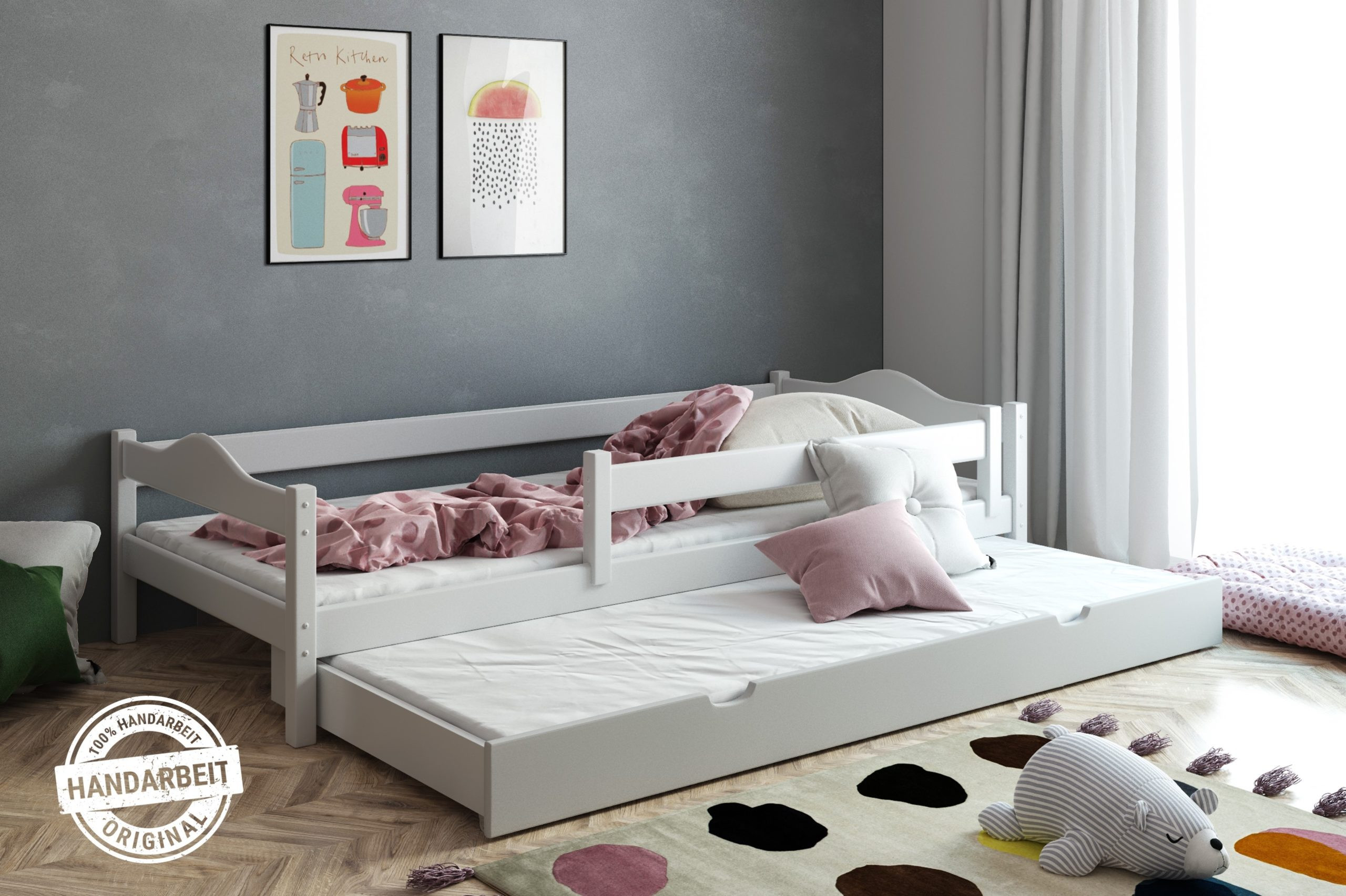 Ausziehbett, Kinderbett, Doppelbett ANDY - Kubuk Moebel Ausziehbett, Kinderbett, Doppelbett ANDY - Kubuk Moebel