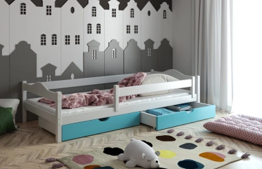 Ausziehbett, Kinderbett, Doppelbett ANDY - Kubuk Moebel Ausziehbett, Kinderbett, Doppelbett ANDY - Kubuk Moebel