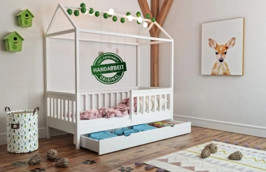 Einzelbett, Kinderbett DOMEL mit Schublade - Kubuk Moebel