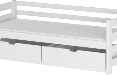 Einzelbett, Kinderbett ERGO mit Schubladen - Kubuk Moebel