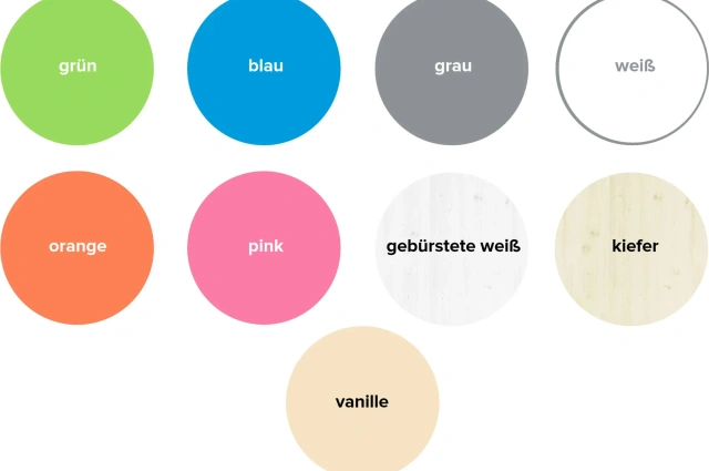 Etagenbett, Kinderbett ANDO für 3 Personen - Kubuk Moebel