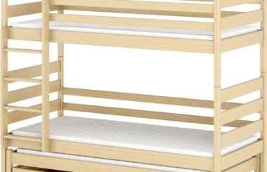 Kinderbett, Etagenbett TOMI TRIO - Kubuk Moebel Kinderbett, Etagenbett TOMI TRIO - Kubuk Moebel