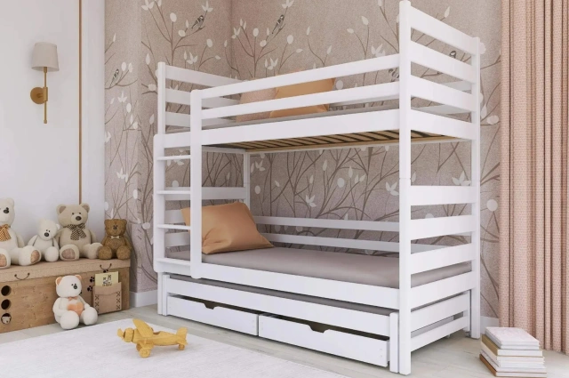 Kinderbett, Etagenbett TOMI TRIO - Kubuk Moebel Kinderbett, Etagenbett TOMI TRIO - Kubuk Moebel