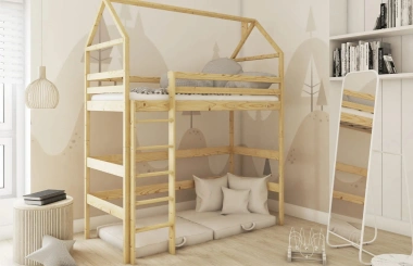 Kinderbett, Hausbett GLORIA - Kubuk Moebel