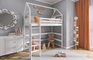 Kinderbett, Hausbett GLORIA - Kubuk Moebel