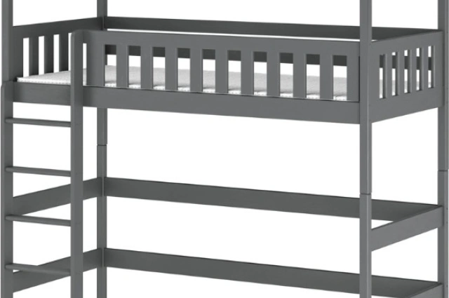 Hochbett, Kinderbett, Hausbett OTI - Kubuk Moebel