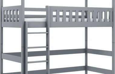 Hochbett, Kinderbett, Hausbett OTI - Kubuk Moebel