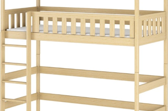 Hochbett, Kinderbett, Hausbett OTI - Kubuk Moebel