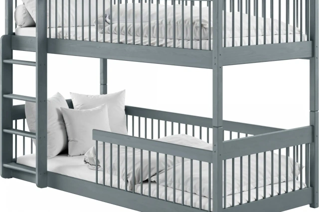 Etagenbett, Kinderbett BOSTON - Kubuk Moebel