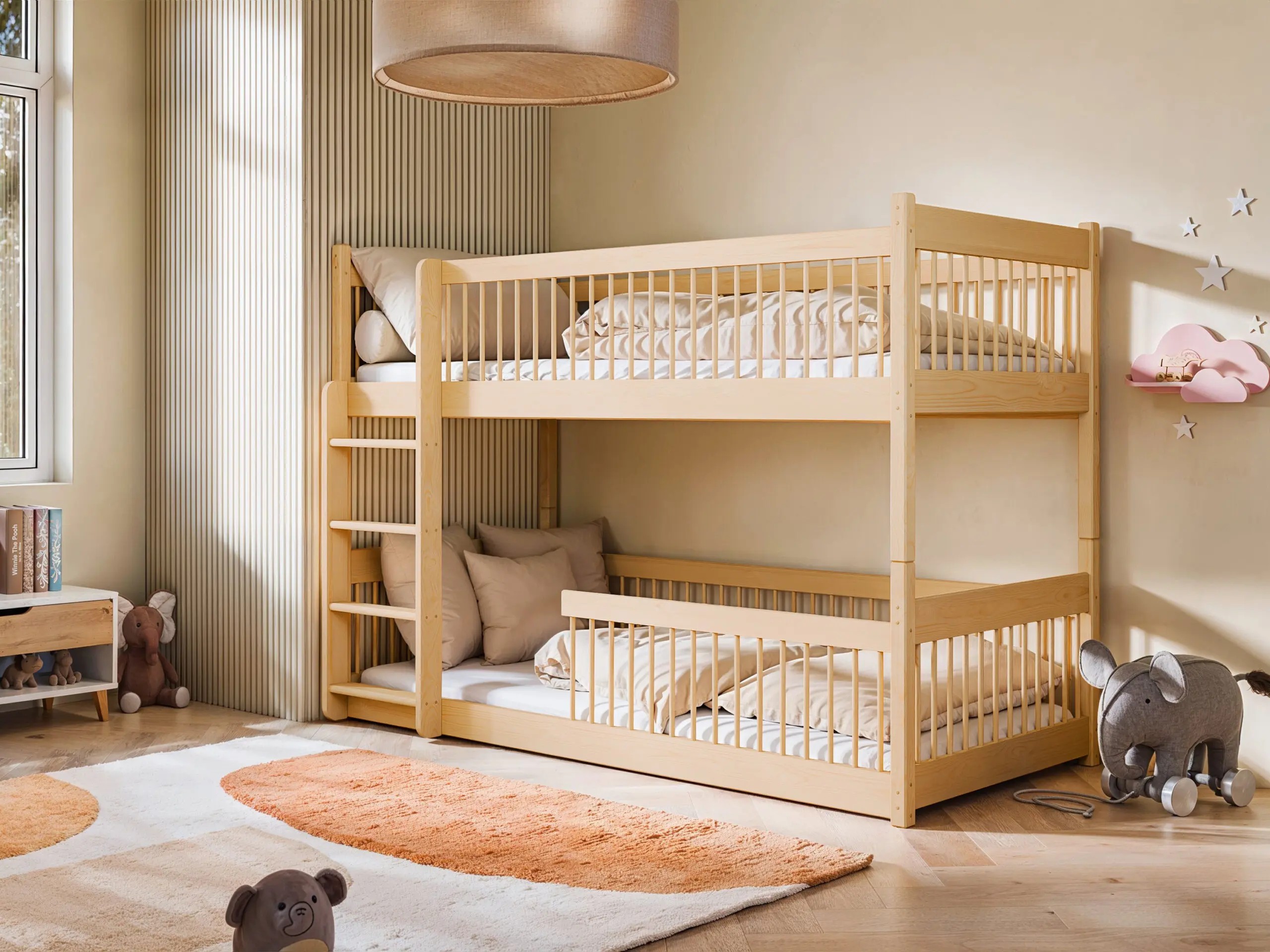 Etagenbett, Kinderbett BOSTON - Kubuk Moebel