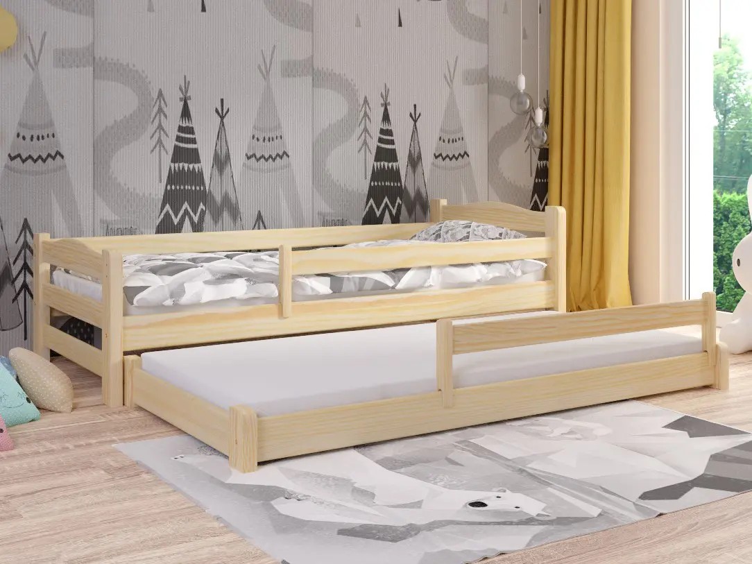 Ausziehbett, Kinderbett, Doppelbett DUOMI PLUS - Kubuk Moebel