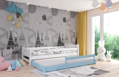 Ausziehbett, Kinderbett, Doppelbett DUOMI PLUS - Kubuk Moebel