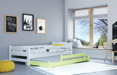 Ausziehbett, Kinderbett, Doppelbett DUOMI PLUS - Kubuk Moebel