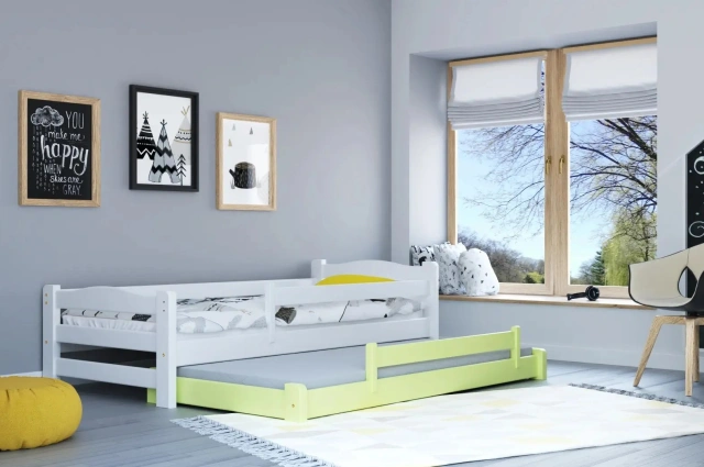 Ausziehbett, Kinderbett, Doppelbett DUOMI PLUS - Kubuk Moebel