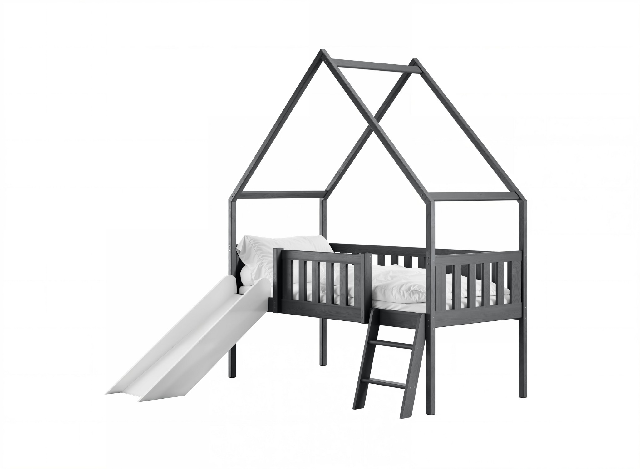 Etagenbett, Spielbett ANGEL mit Rutsche - Kubuk Moebel