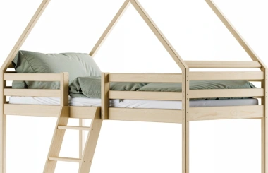 Kinderbett, Etagenbett, Hausbett Moon - Kubuk Moebel Kinderbett, Etagenbett, Hausbett Moon - Kubuk Moebel