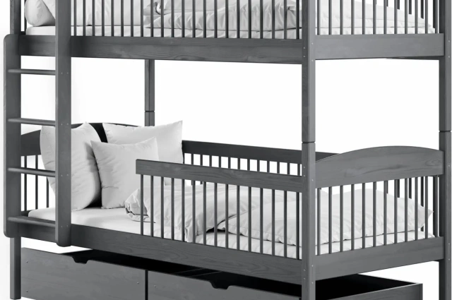 Etagenbett, Kinderbett WERA - Kubuk Moebel