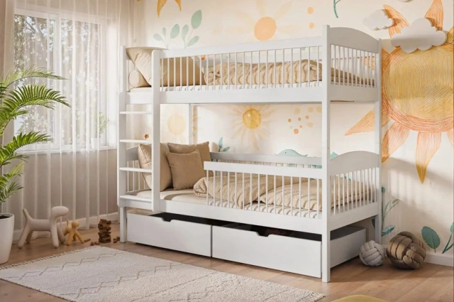 Etagenbett, Kinderbett WERA - Kubuk Moebel