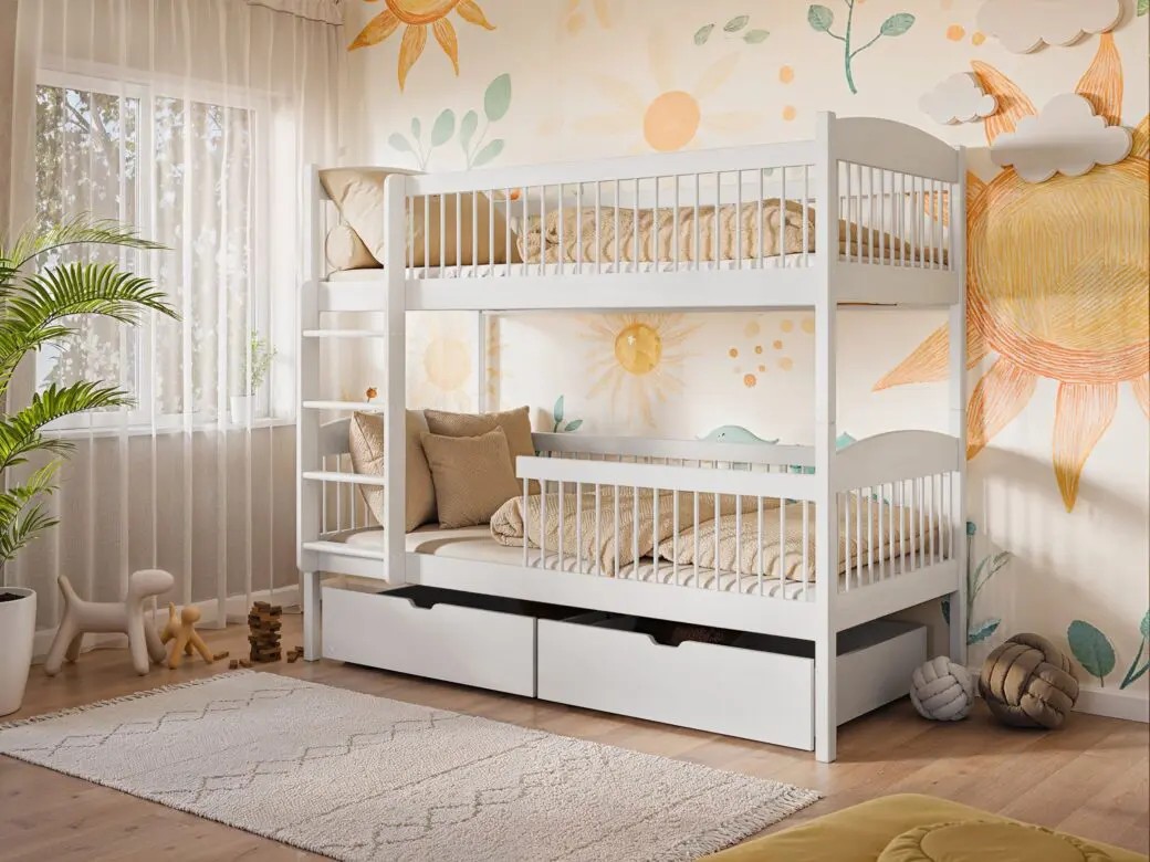 Etagenbett, Kinderbett WERA - Kubuk Moebel