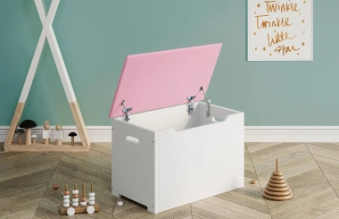 Spielzeugtruhe aus Holz - Kubuk Moebel