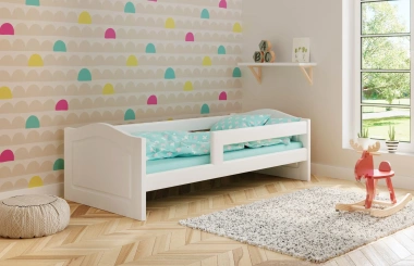 Einzelbett, Ausziehbett, Kinderbett aus massivem Fichtenholz STERN - Kubuk Moebel Einzelbett, Ausziehbett, Kinderbett aus massivem Fichtenholz STERN - Kubuk Moebel
