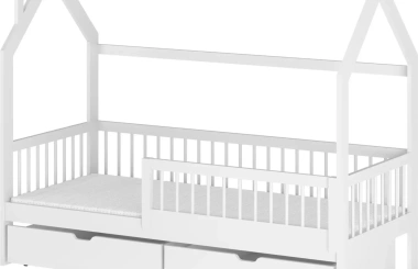 Hausbett, Kinderbett, Einzelbett OSKAR - Kubuk Moebel