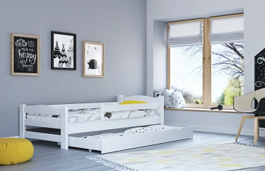 Einzelbett, Kinderbett MIDI - Kubuk Moebel